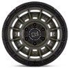 17x9 Black Rhino Legion Olive Drab Green w/ Black Lip 5x5/127 -12mm
