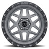17x9 Black Rhino Kelso Battleship Gray w/ Black Lip & Black Bolts 5x4.5/114.3 -18mm