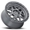 17x9 Black Rhino Kelso Battleship Gray w/ Black Lip & Black Bolts 6x5.5/139.7 -12mm