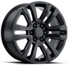 (Clearance - No Returns) 26x10 Performance Replicas PR182 Gloss Black 6x5.5/139.7 31mm
