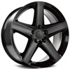 (Clearance - No Returns) 20x9 Performance Replicas PR129 Gloss Black 5x5/127 34mm