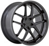 20x11 American Racing AR942 Matte Black w/ Gloss Black Lip 5x115 22mm