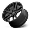 (Clearance - No Returns) 20x10.5 Asanti ABL-33 Satin Black 5x115 20mm