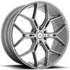 22x9.5 Asanti ABL-38 Titanium Brushed 6x5.5/139.7 20mm