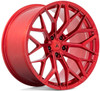 20x10.5 Asanti ABL-39 Candy Red 5x120 20mm
