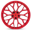 20x10.5 Asanti ABL-39 Candy Red 5x120 20mm