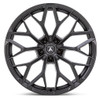 20x9.5 Asanti ABL-39 Satin Black 5x115 15mm