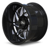 20x9 Cali Off-Road Gemini 9112BM Gloss Black w/ Milled Spokes 6x5.5/139.7 0mm