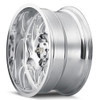 20x10 Cali Off-Road Gemini 9112P Polished w/ Milled Spokes 6x5.5/139.7 -25mm