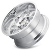 22x12 Cali Off-Road Gemini 9112P Polished w/ Milled Spokes (* May Require Trimming) 8x170 -51mm