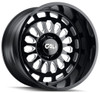 24x14 Cali Off-Road Paradox 9113BM Gloss Black w/ Milled Spokes (* May Require Trimming) 8x6.5/165 -76mm