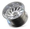 (Clearance - No Returns) 20x10 Cali Off-Road Pure 9114P Polished 5x5/127 -25mm