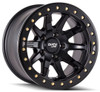 20x9 Dirty Life 9304 DT-2 Matte Black w/ Simulated Beadlock Black Ring 6x5.5/139.7 0mm
