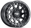 17x9 Dirty Life 9311 Enigma Pro Matte Black w/ Simulated Beadlock Black Ring 5x5/127 -38mm