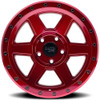 17x9 Dirty Life 9315 Compound Crimson Candy Red 6x135 -12mm