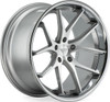 22x10.5 Ferrada FR2 Machine Silver w/ Chrome Lip 5x130 45mm