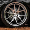 19x10.5 Ferrada FR2 Machine Silver w/ Chrome Lip 5x112 25mm