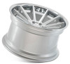 20x10.5 Ferrada FR4 Machine Silver w/ Chrome Lip 5x112 25mm