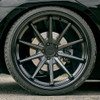 20x11.5 Ferrada FR4 Matte Black w/ Gloss Black Lip 5x120 30mm