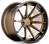 20x8.5 Ferrada FR4 Matte Bronze w/ Gloss Black Lip 5x112 40mm