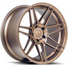 (Clearance - No Returns) 20x11 Ferrada Forge-8 FR6 Matte Bronze (Rotary Forged) 5x112 30mm