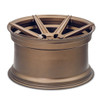 (Clearance - No Returns) 20x12 Ferrada Forge-8 FR7 Matte Bronze (Rotary Forged) 5x112 33mm