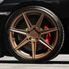 (Clearance - No Returns) 20x9 Ferrada Forge-8 FR7 Matte Bronze (Rotary Forged) 5x112 35mm
