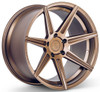 (Clearance - No Returns) 20x9 Ferrada Forge-8 FR7 Matte Bronze (Rotary Forged) 5x112 45mm