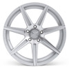 20x9 Ferrada Forge-8 FR7 Machined Silver (Rotary Forged) 5x115 15mm
