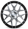 22x10.5 Ferrada FT3 Machine Black 5x112 40mm