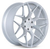 22x10.5 Ferrada FT3 Machine Silver 5x130 45mm