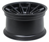 20x11 Ferrada CM2 Matte Black w/ Gloss Black Lip 5x4.5/114.3 50mm