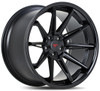 20x11 Ferrada CM2 Matte Black w/ Gloss Black Lip 5x120 33mm