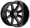 20x9 Hostile H109 Alpha Asphalt (8 Lug) 8x6.5/165 12mm