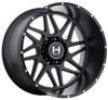 20X12 Hostile H108 Sprocket Asphalt (8 Lug) (* May Require Trimming) 8x6.5/165 -44mm