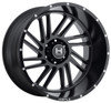 22X12 Hostile H110 Stryker Asphalt (* May Require Trimming) 6x135 -44mm