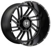 (Clearance - No Returns) 24X14 Hostile H110 Stryker Asphalt (8 Lug) (* May Require Trimming) 8x6.5/165 -76mm