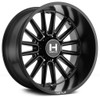 20X12 Hostile H115 Predator Asphalt (* May Require Trimming) 8x180 -44mm