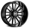 (Clearance - No Returns) 22X12 Hostile H115 Predator Blade Cut (* May Require Trimming) 6x135 -44mm