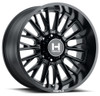 20X10 Hostile H114 Fury Asphalt (5 Lug) 5x5/127 -19mm
