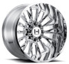 22X12 Hostile H114 Fury Armor Plated (8 Lug) (* May Require Trimming) 8x6.5/165 -44mm
