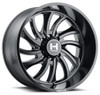 24x12 Hostile H118 Demon Asphalt (8 Lug) (* May Require Trimming) 8x180 -44mm