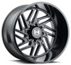 20x10 Hostile H116 Jigsaw Asphalt 8x6.5/165 -19mm