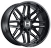 20x12 Hostile H120 Vulcan Asphalt (8 Lug) (* May Require Trimming) 8x170 -44mm