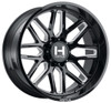 22x12 Hostile H120 Vulcan Blade Cut (8 Lug) (* May Require Trimming) 8x6.5/165 -44mm