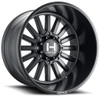 20x10 Hostile H127 Titan Asphalt (8 Lug) 8x180 -19mm