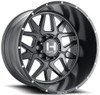 20x10 Hostile H128 Diablo Asphalt (8 Lug) 8x6.5/165 -19mm