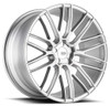 20x10 Savini Black Di Forza BM13 Brushed Silver (Concave) (CUSTOM)