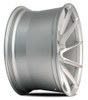 19x8.5 Savini Black Di Forza BM15 Brushed Silver (True Directional) (Right) (CUSTOM)