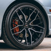 22x9 Savini SV-F2 Double Dark Tint w/ Gloss Black (Flow Form) (CUSTOM)